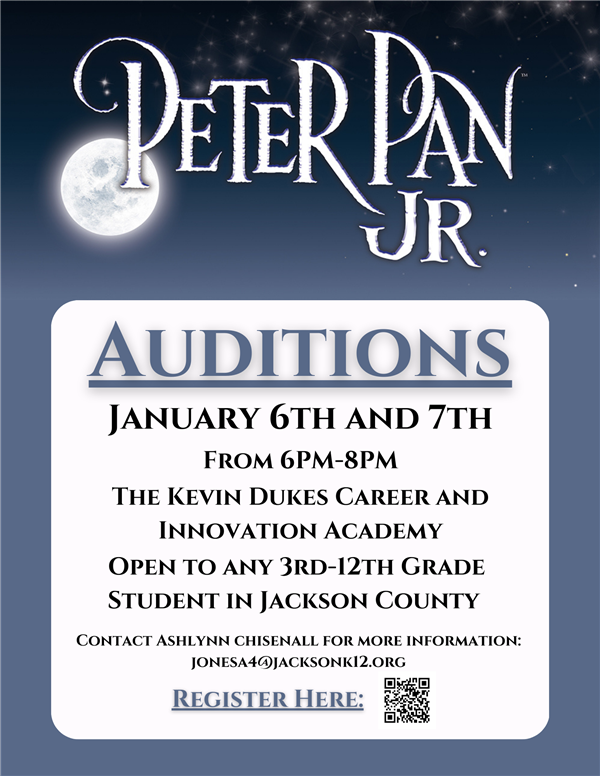 Peter Pan Auditions